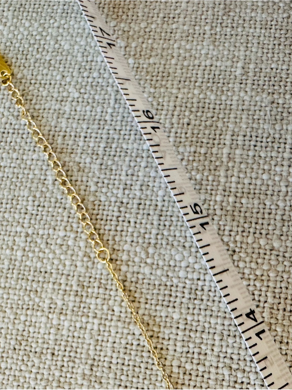 ONLY ONE Delicate Gold Rope Chain Necklace 18k plated - Picture 3 of 5